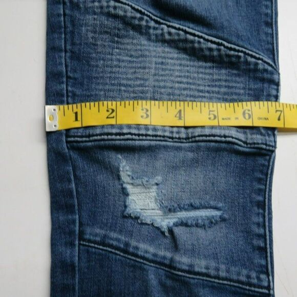 Kancan Skinny Ankle Leg Jeans Women's Size 5 Medium Wash Blue Denim 26X26.5 - Picture 10 of 11